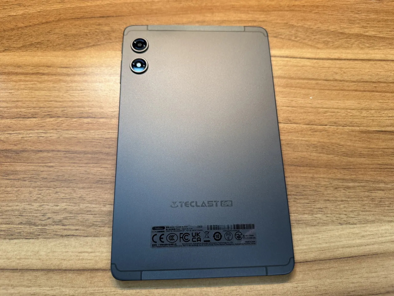 TECLAST T60Miniの外観(背面)