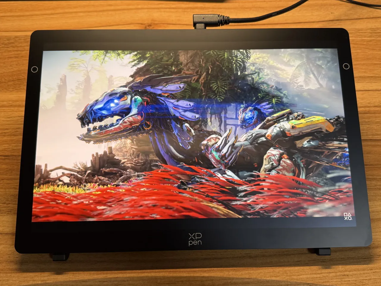 XPPen Artist Ultra 14にゲーム映像を表示している1