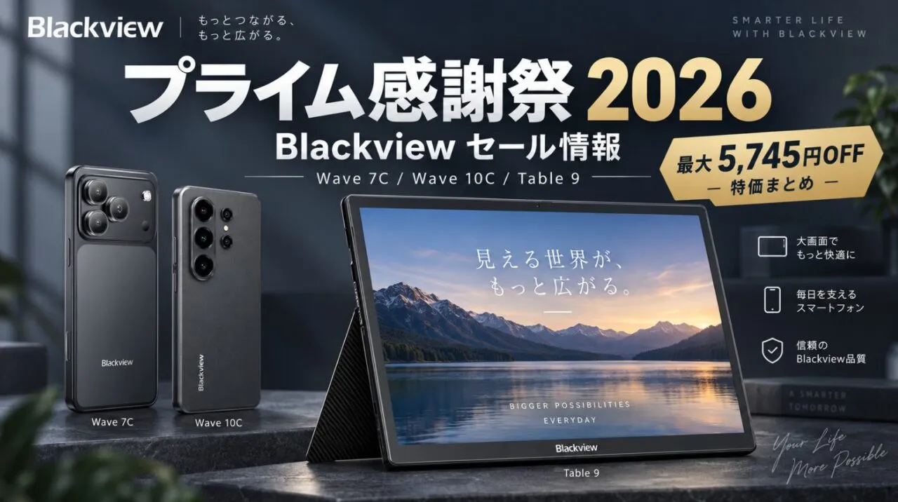 Blackview プライム感謝祭2026