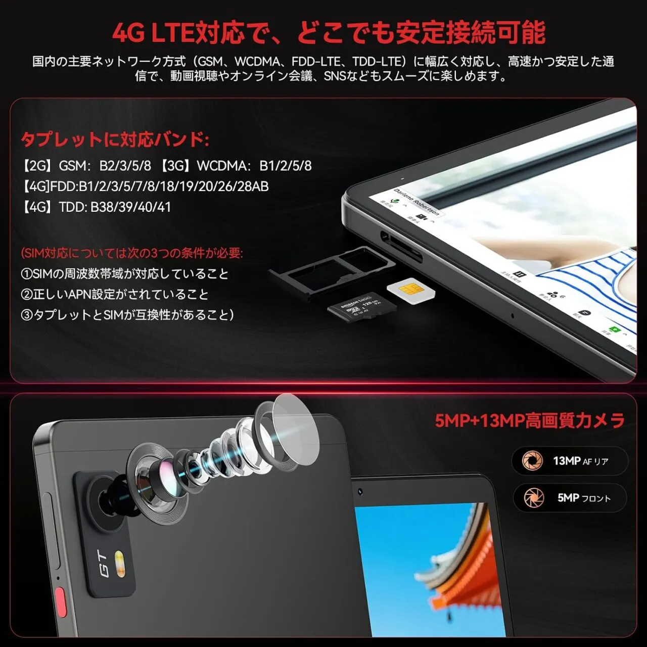Headwolf FPad9の通信性能