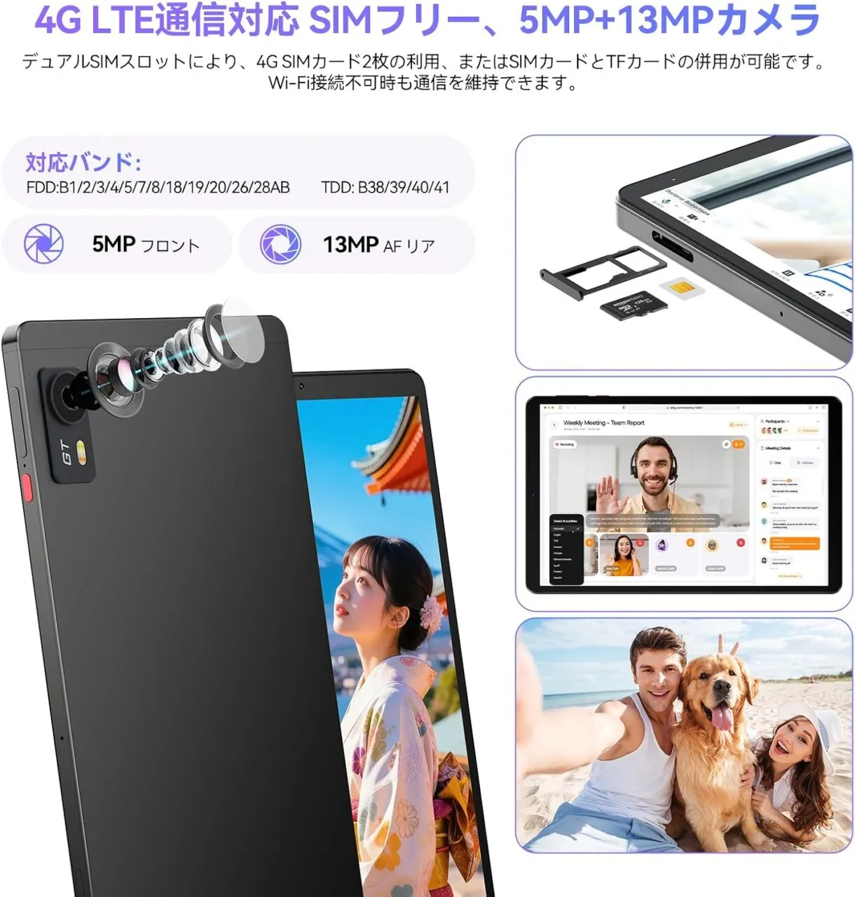 LZF ZPad1Aの通信規格