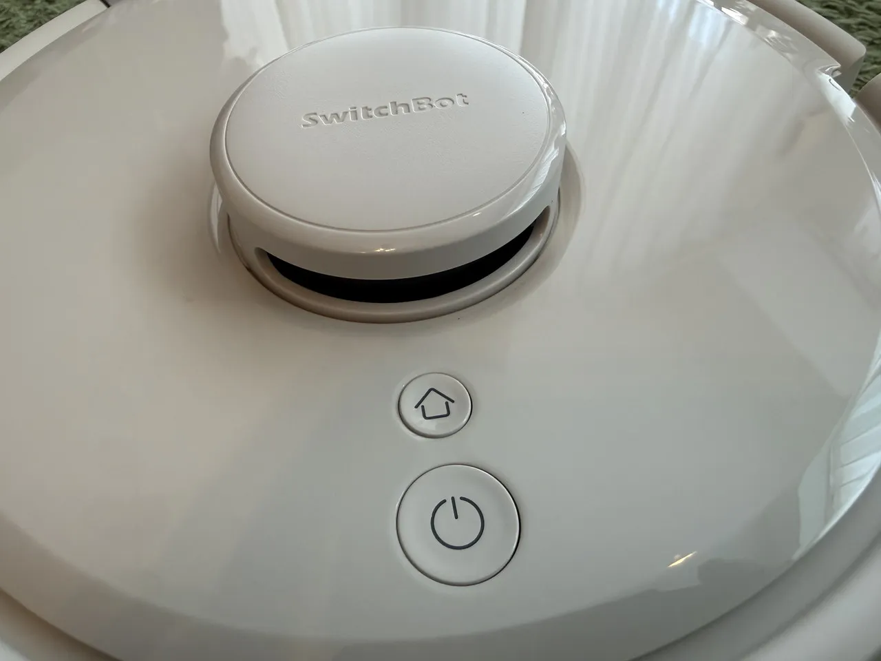 ホームボタンと電源ボタン