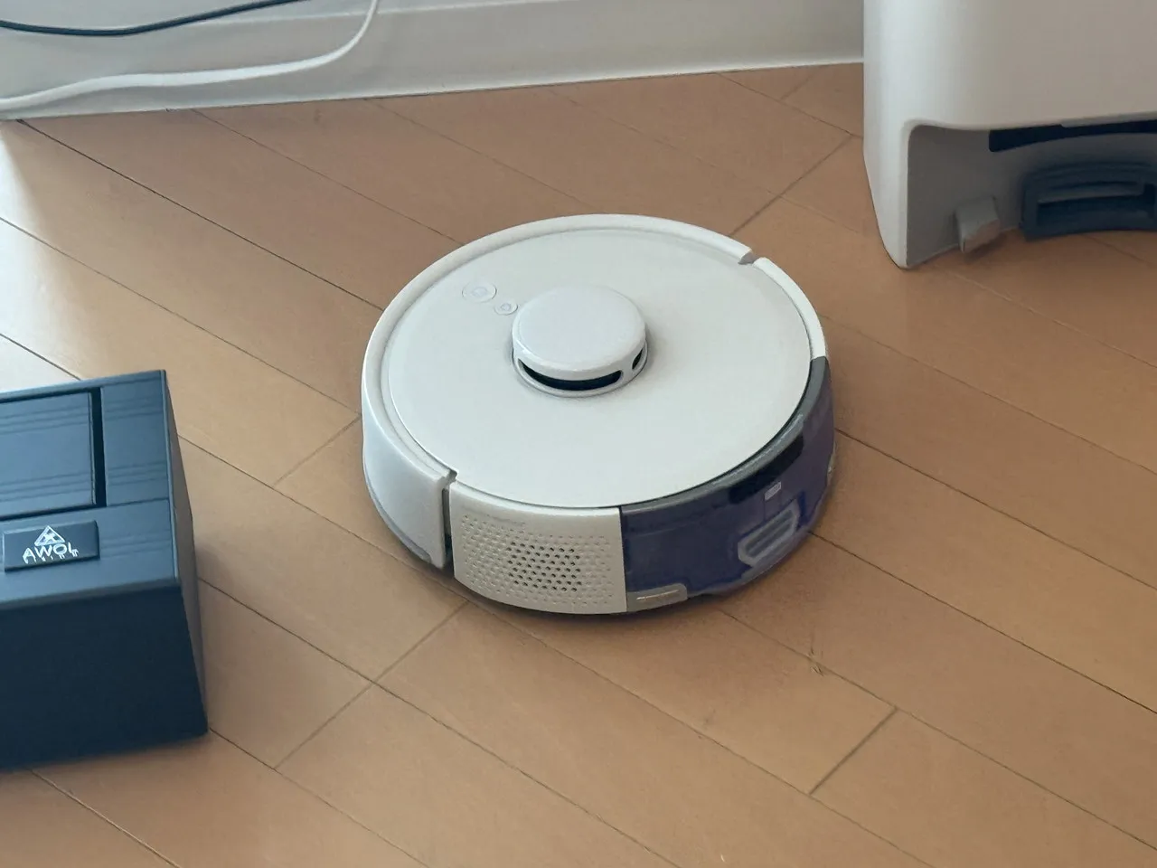 マッピング中のロボット掃除機