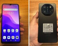 Blackview SHARK 6の前面と背面