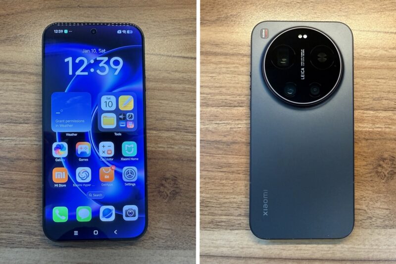 Xiaomi 17 Ultraの外観(表裏)