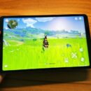 BNCF BPad Mini Ultraで原神をプレイしている様子