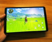 BNCF BPad Mini Ultraで原神をプレイしている様子